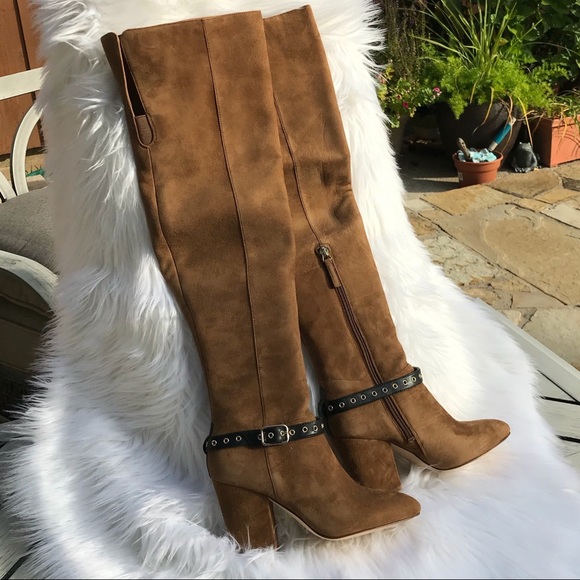 NWB Nine West Suede over the knee boots - Picture 4 of 6